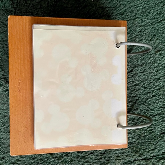 SOLD ‼️ Vintage Disney Mickey Mouse picture frame cute wooden home decor craft - Picture 5 of 13